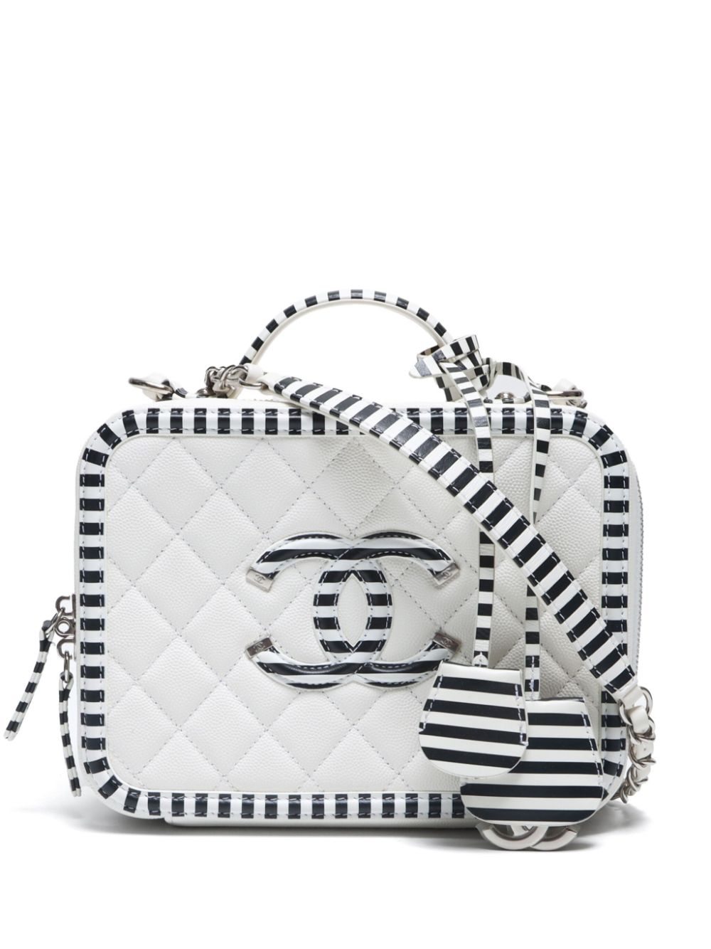 CHANEL 2018-2019 diamond-quilted two-way bag Women