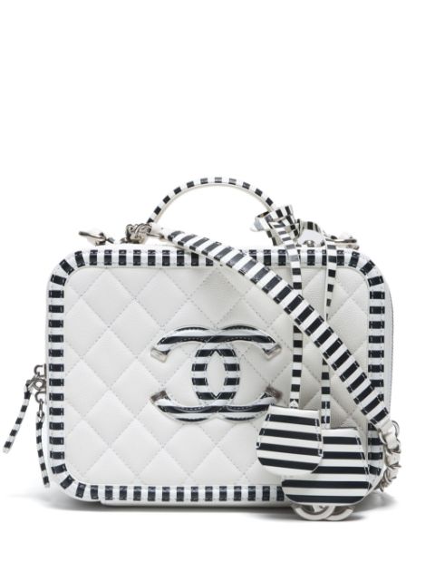 Affordable HOT SALE CHANEL 2018-2019 diamond-quilted two-way bag Women