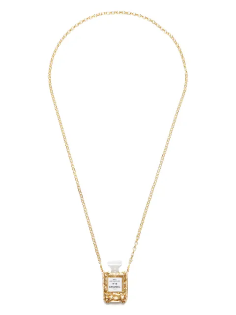CHANEL Pre-Owned 1990s perfume bottle necklace