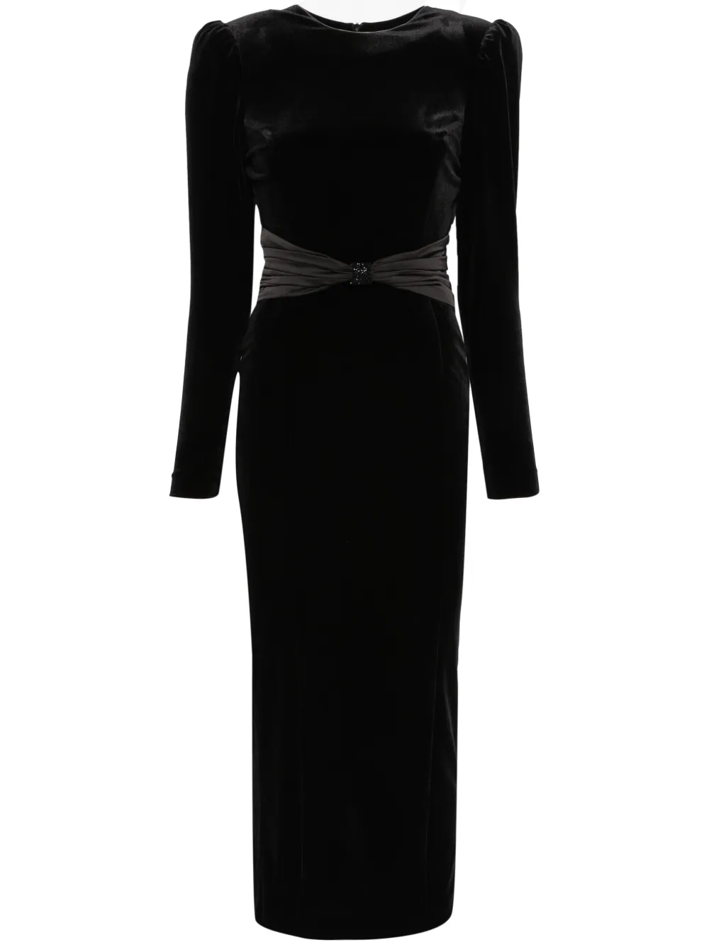 Cristallini Natalie Maxi Dress In Black