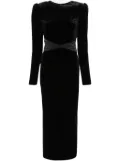 CRISTALLINI Natalie maxi dress - Black