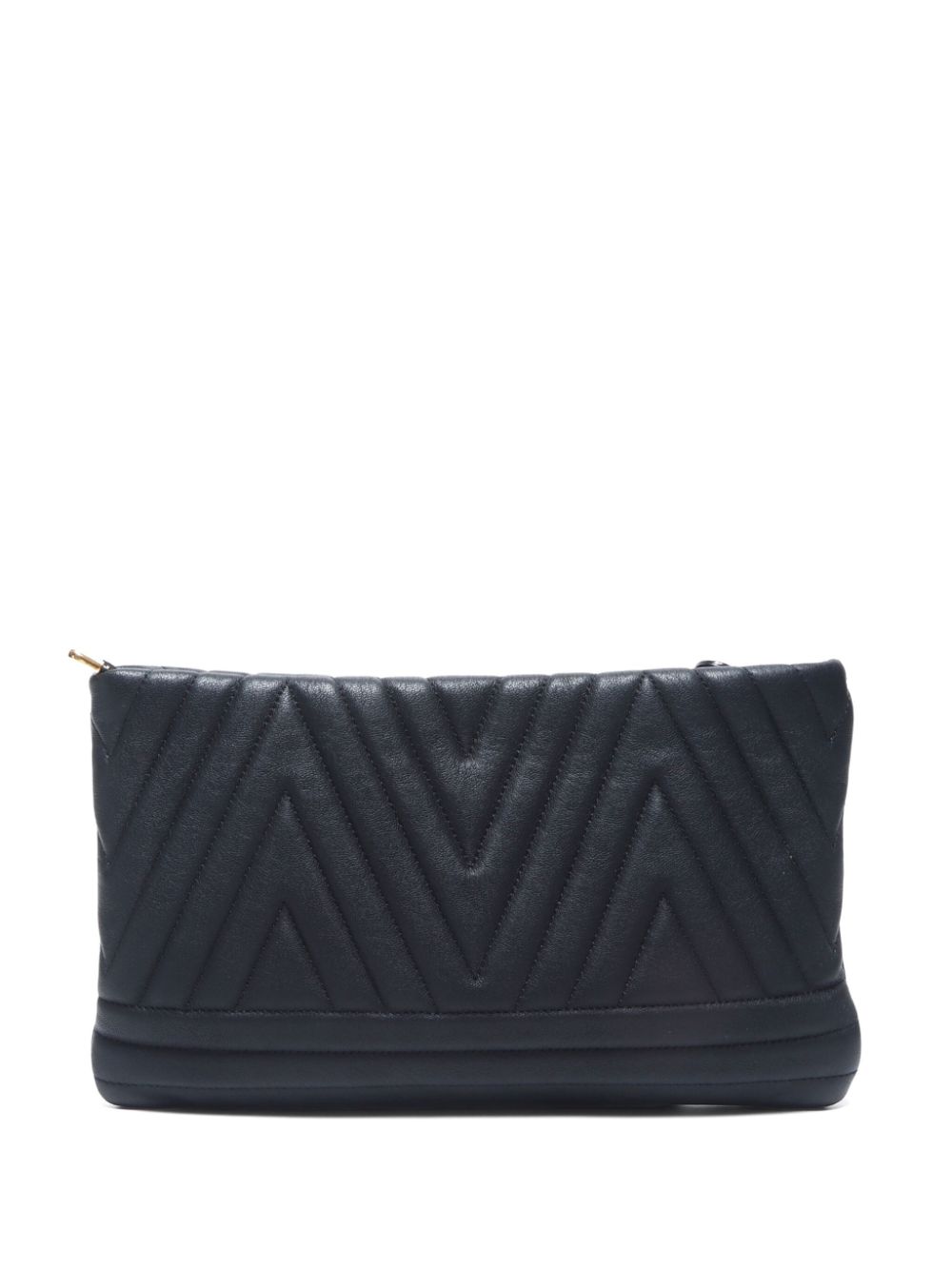 Ferragamo Pre-Owned 2010-2020s small zipped clutch bag - Zwart