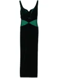 CRISTALLINI Marlene maxi dress - Green