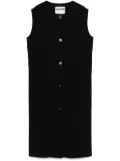 Moschino crepe midi dress - Black