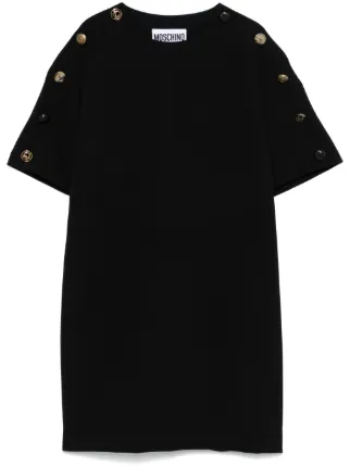 Crepe Mini Dress