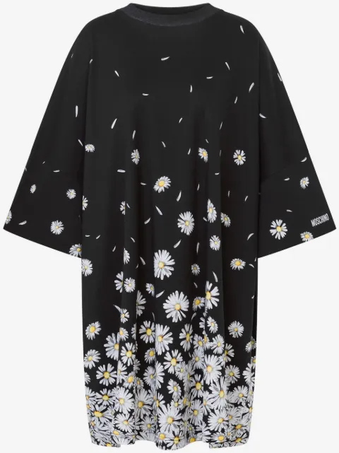 Moschino floral-print mini dress