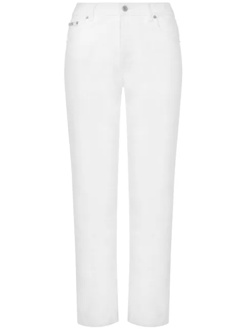 Moschino pantalones capri con bolsillos