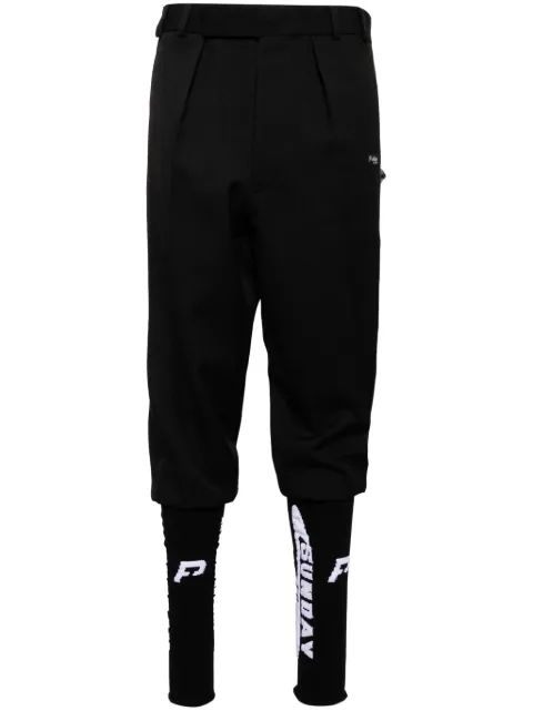 PROTOTYPES pantalones con parche del logo