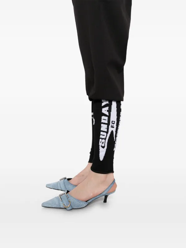 PROTOTYPES ロゴパッチ パンツ | ブラック | FARFETCH JP