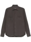 Barba corduroy shirt - Grey