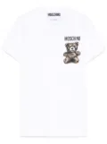 Moschino Leo Teddy-print T-shirt - White
