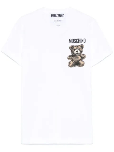 Moschino Leo Teddy-print T-shirt   
