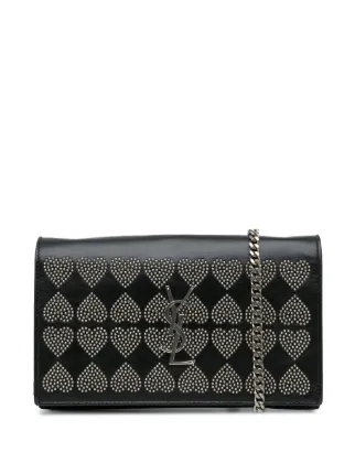Saint Laurent Pre-Owned 2018 ケイト モノグラム ハート スタッズ 