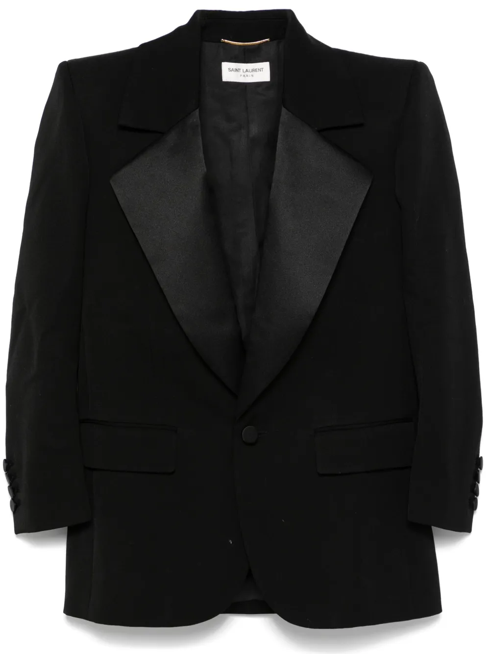 Saint Laurent Pre-Owned single-breasted blazer | Black | Image 1