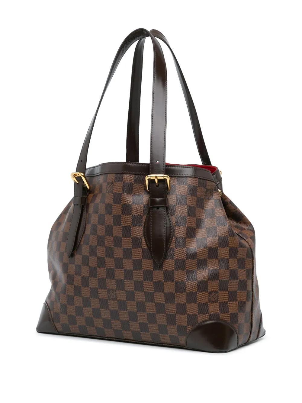 Louis Vuitton Pre Owned 1990 2023 Damier Ebene Hampstead MM Tote Bag FARFETCH DE