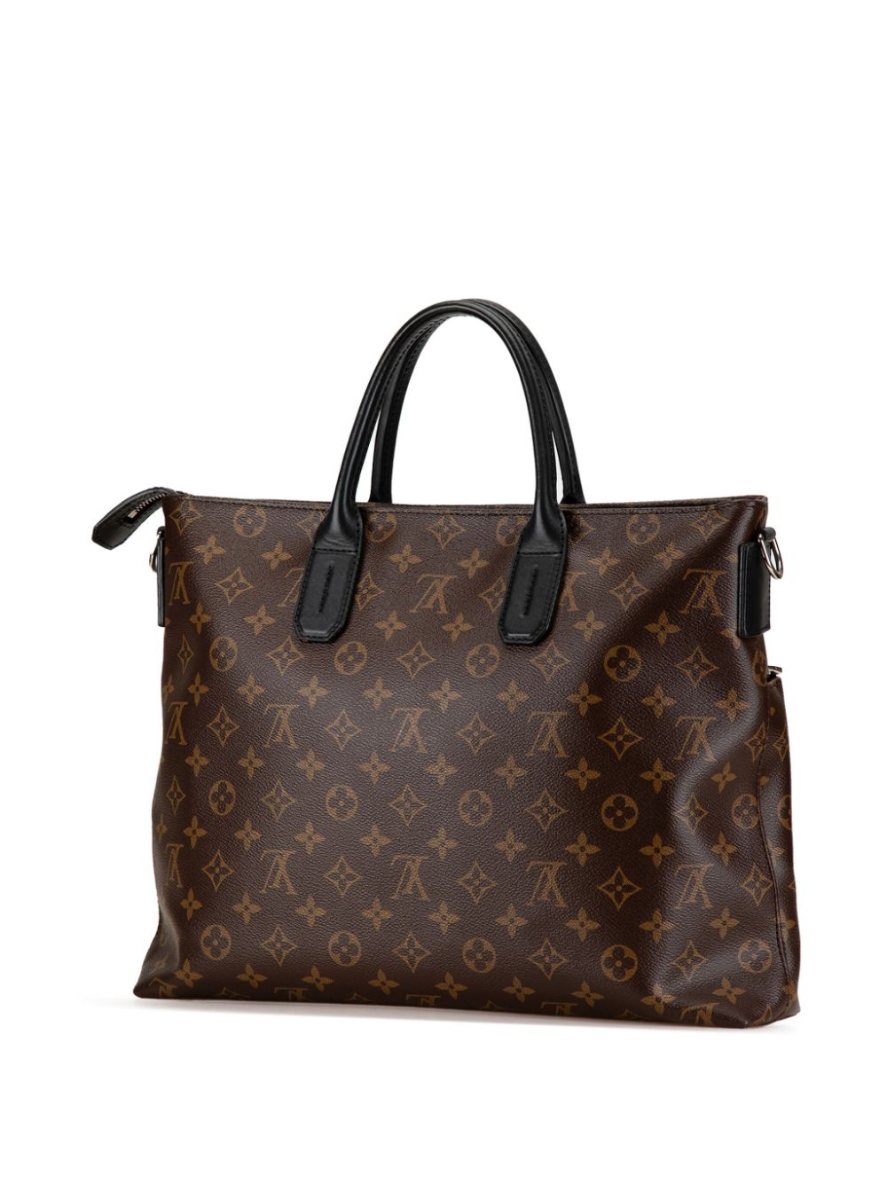 Louis Vuitton Pre-Owned 2015 Monogram Macassar 7 Days A Week satchel - Bruin