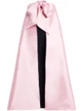Greta Constantine cape gown - Pink