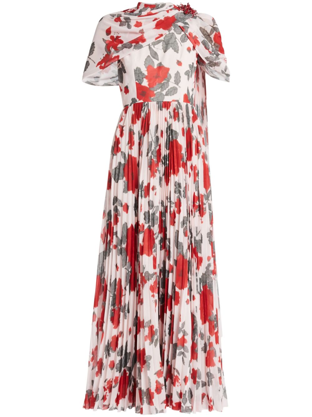 floral maxi dress