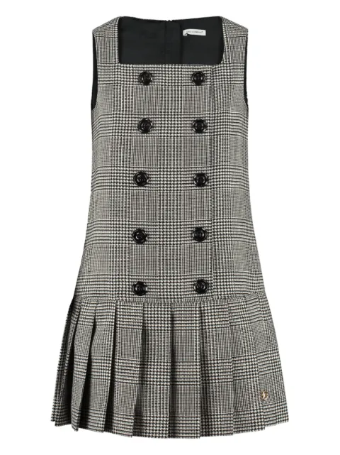 Dolce & Gabbana Kids plaid mini dress