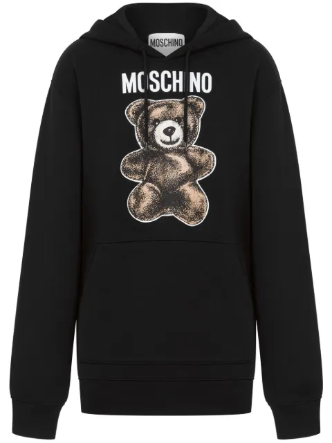 Moschino teddy bear-print hoodie