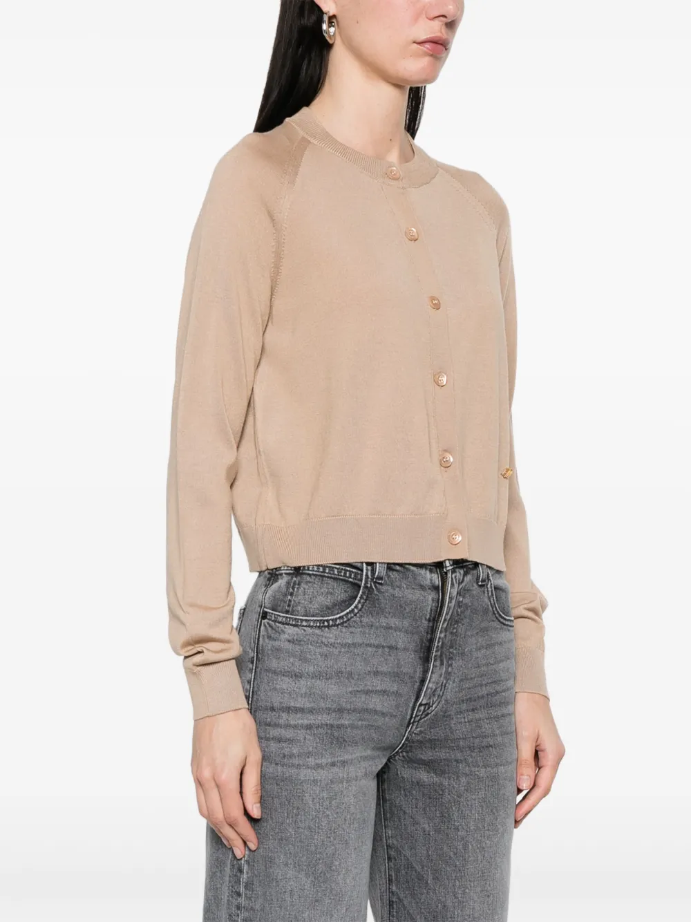 Moschino Vest met ronde hals Beige