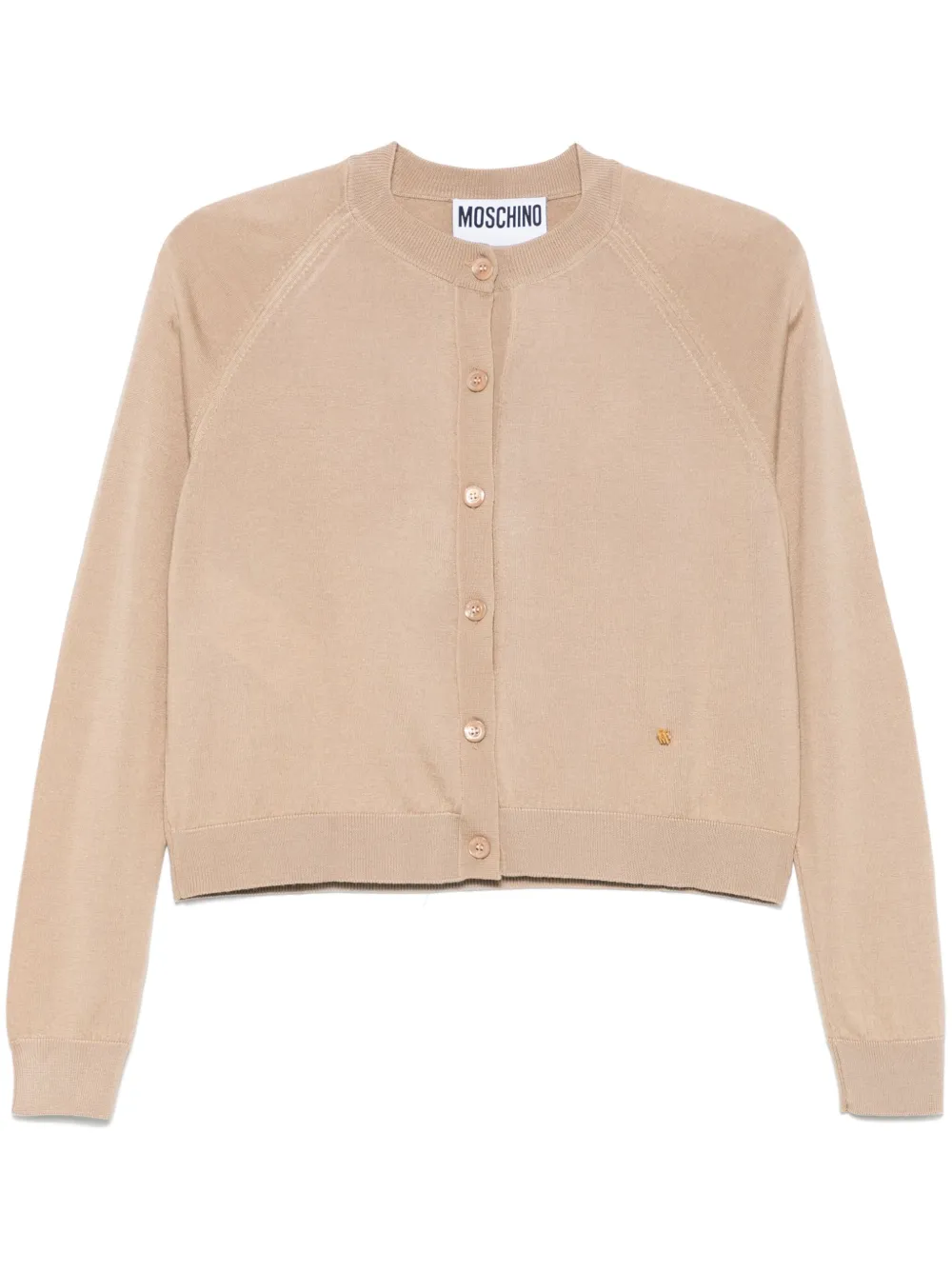 Moschino Vest met ronde hals Beige