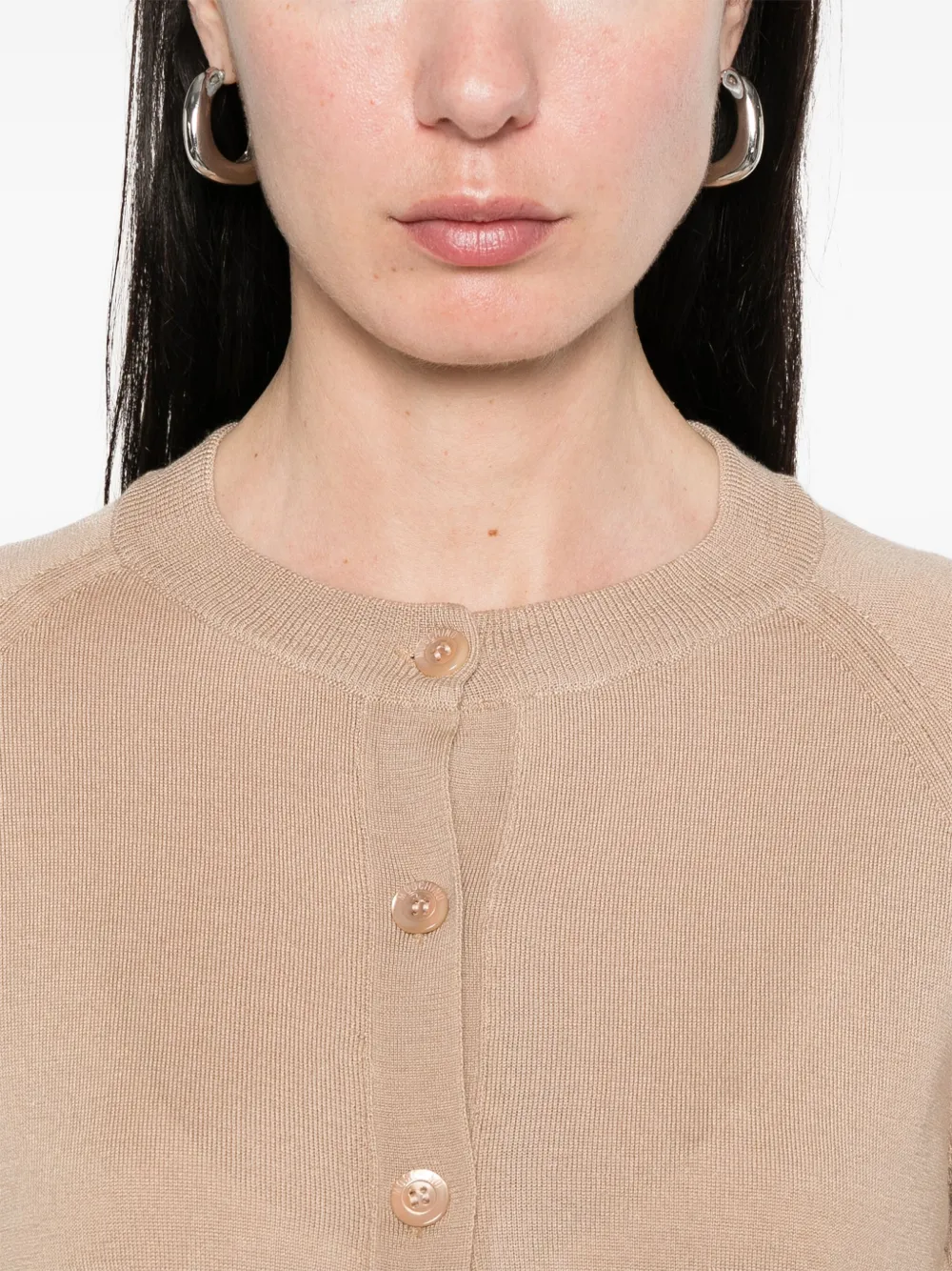 Moschino Vest met ronde hals Beige