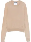 Moschino fine-knit sweater - Brown