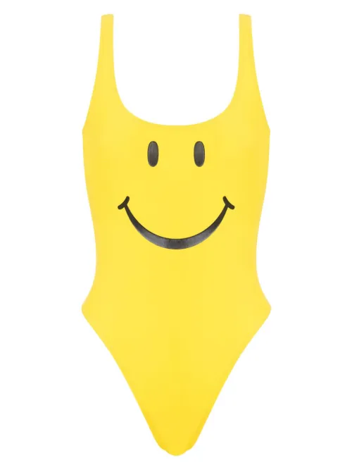 Maillot de bain à motif Smiley - Moschino - Modalova