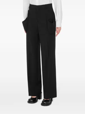 Moschino ハイウエストワイトレックトラウサ 03255517 A1555 マルチカラー Moschino(モスキーノ) パンツ(レディース) - 海外