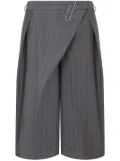Moschino overlapping-panel shorts - Grey