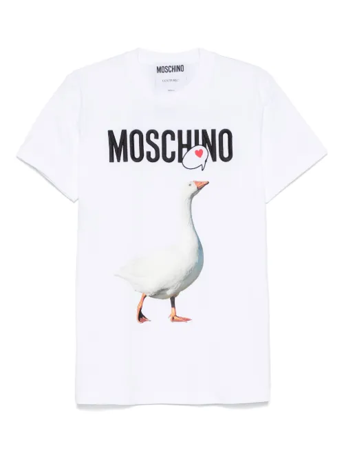 T-shirt à logo imprimé - Moschino - Modalova