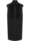 Moschino open-back mini dress - Black