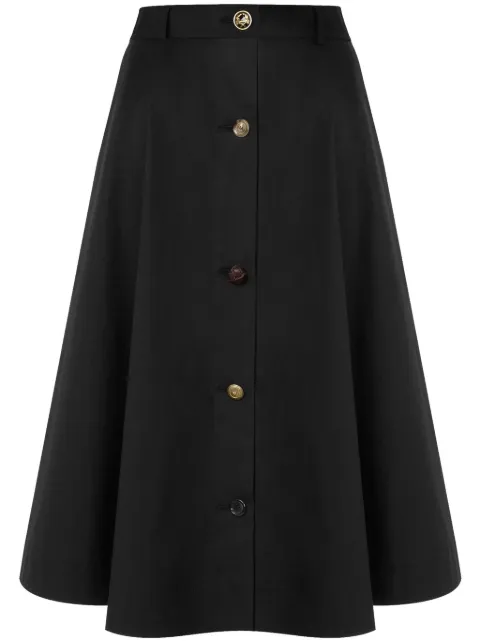 Moschino A-line midi skirt