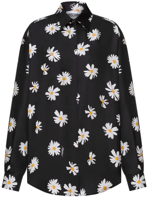 Moschino floral-print shirt