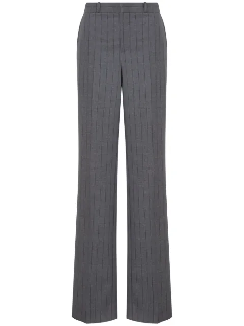 Moschino pantalones con motivo de rayas diplomáticas