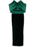 CRISTALLINI Celeste maxi dress - Green