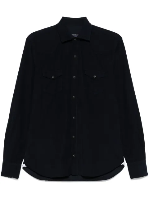 Barba chemise en velours côtelé