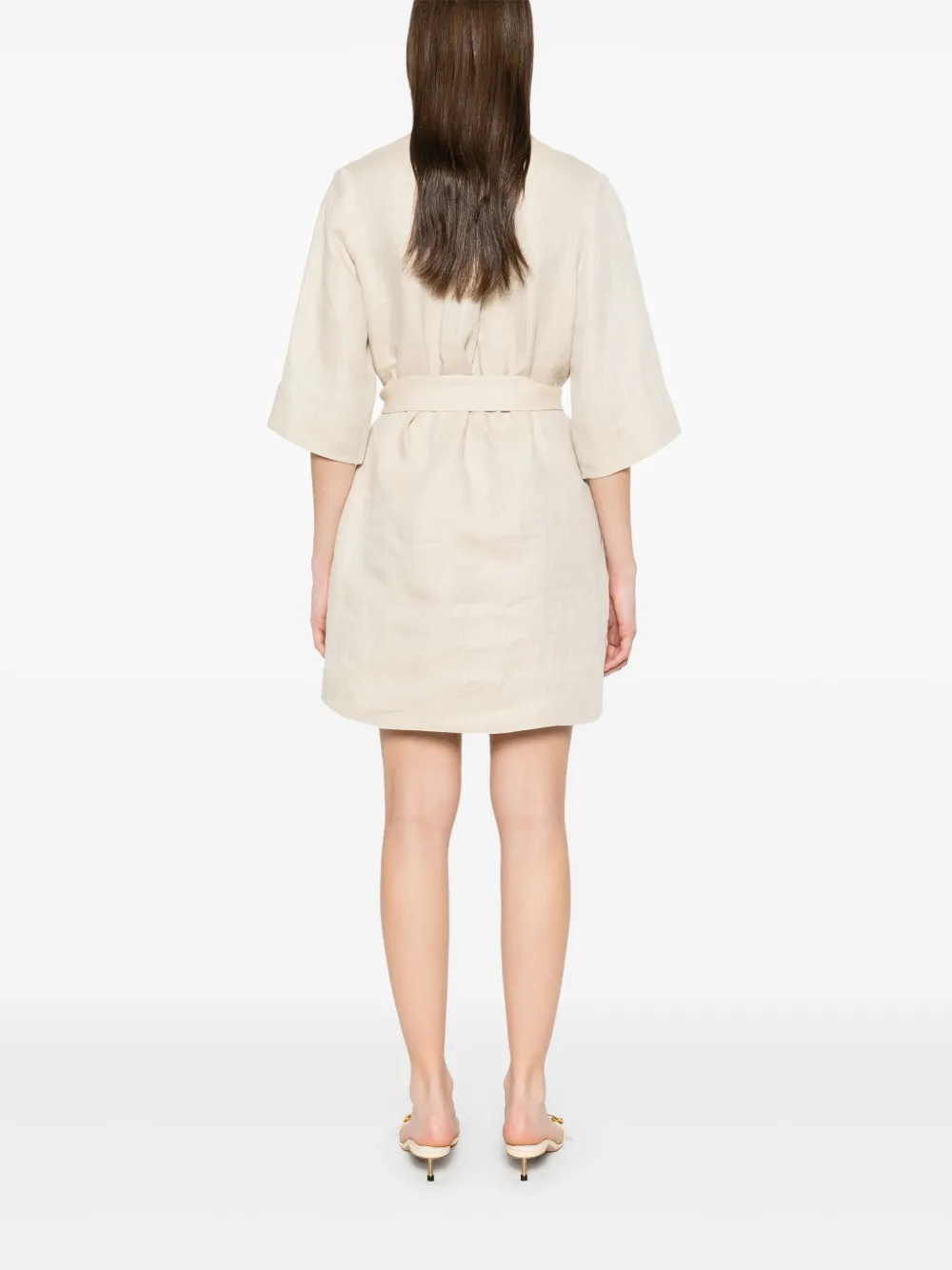 P.a.r.o.s.h Betulla Minikleid In Nude