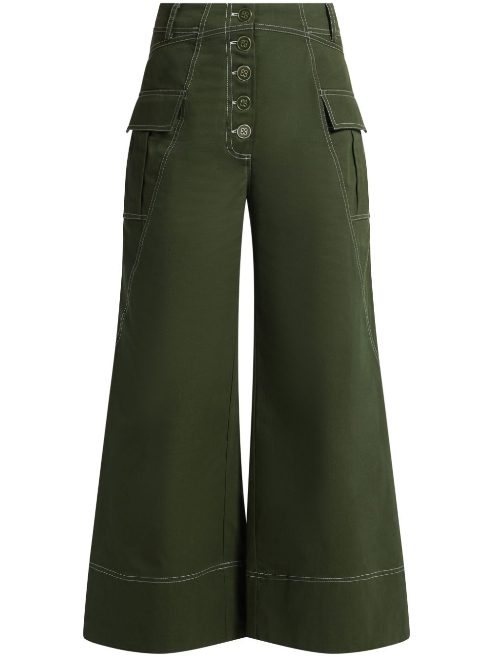 wide-leg trousers