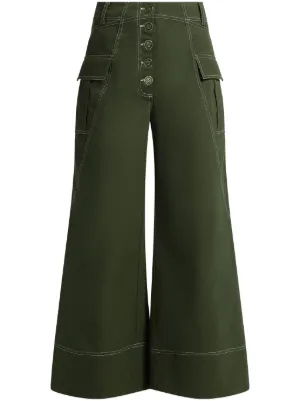 Low-Waisted Pleated Trousers | Nuuly