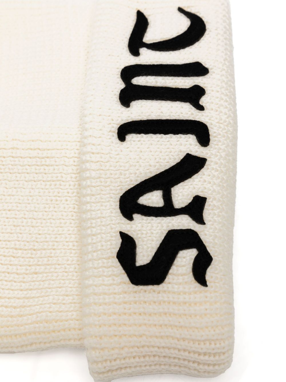 SAINT MXXXXXX logo beanie - White