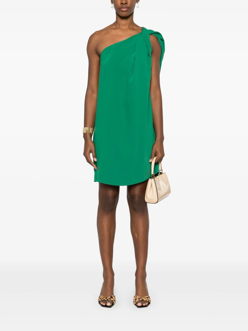 P.A.R.O.S.H. Mini-jurk - Groen