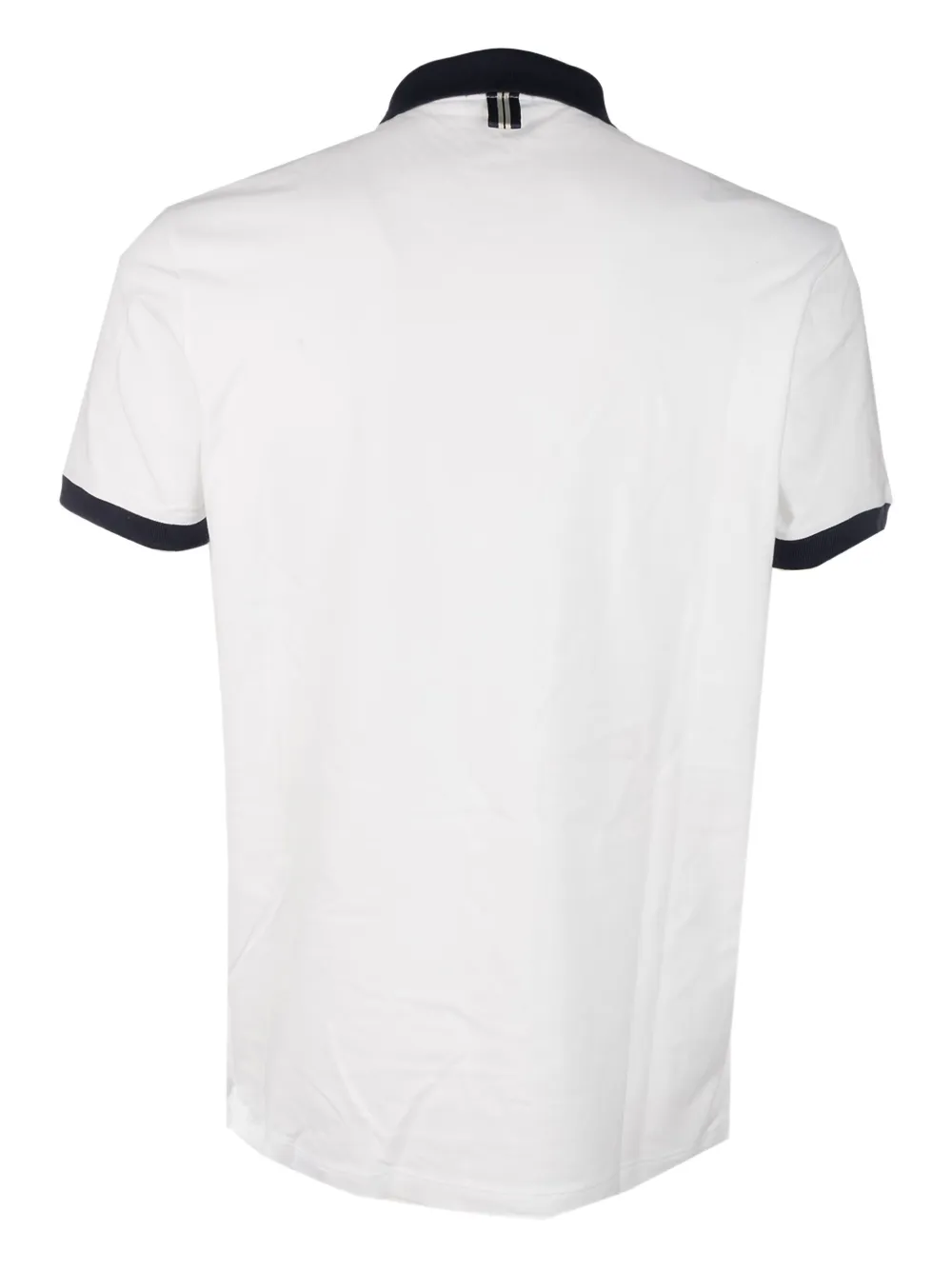 FeFè contrast-collar polo shirt - Wit