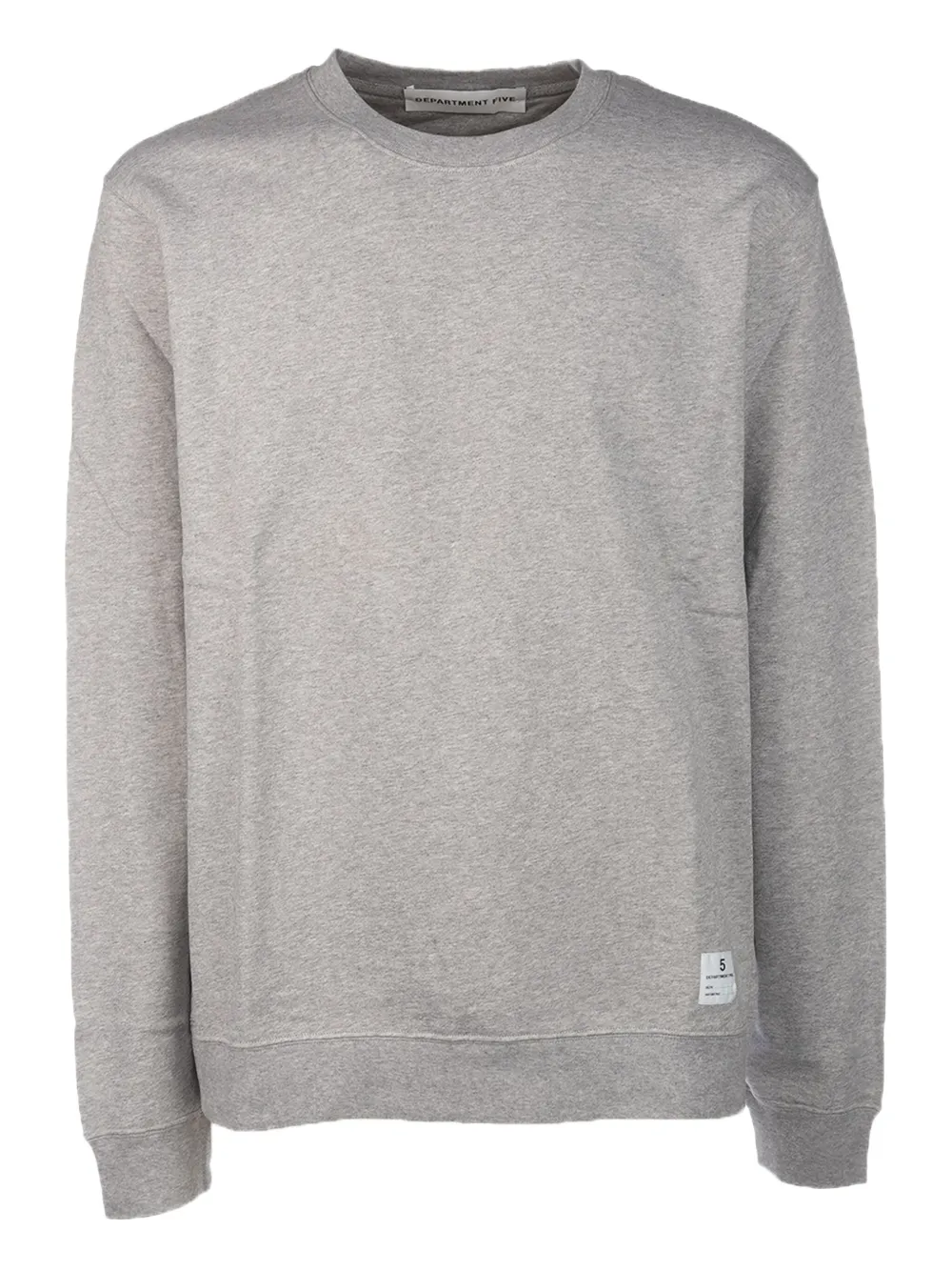 Department 5 crew-neck logo sweatshirt - Grigio