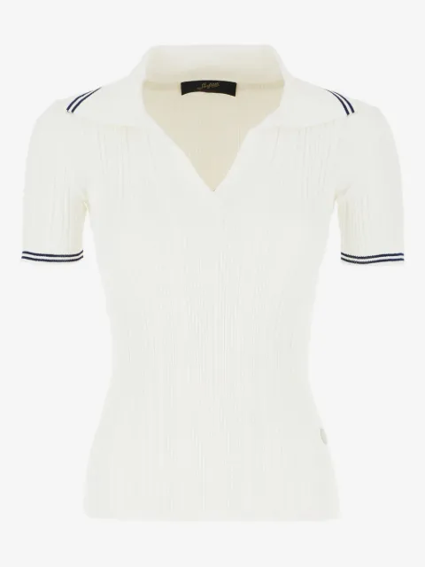 Seafarer playera tipo polo con cuello de canalé