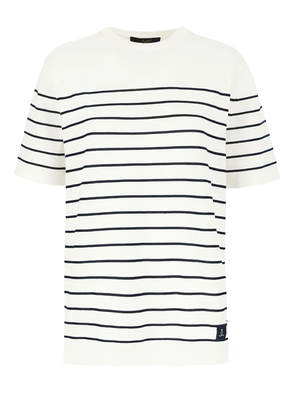 striped short-sleeved T-shirt