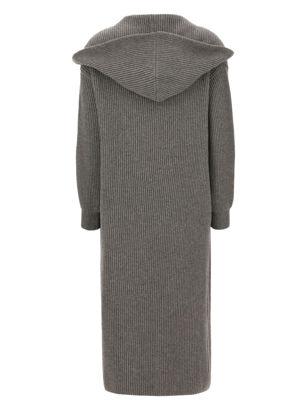 Erika Cavallini hooded cardigan - Grijs