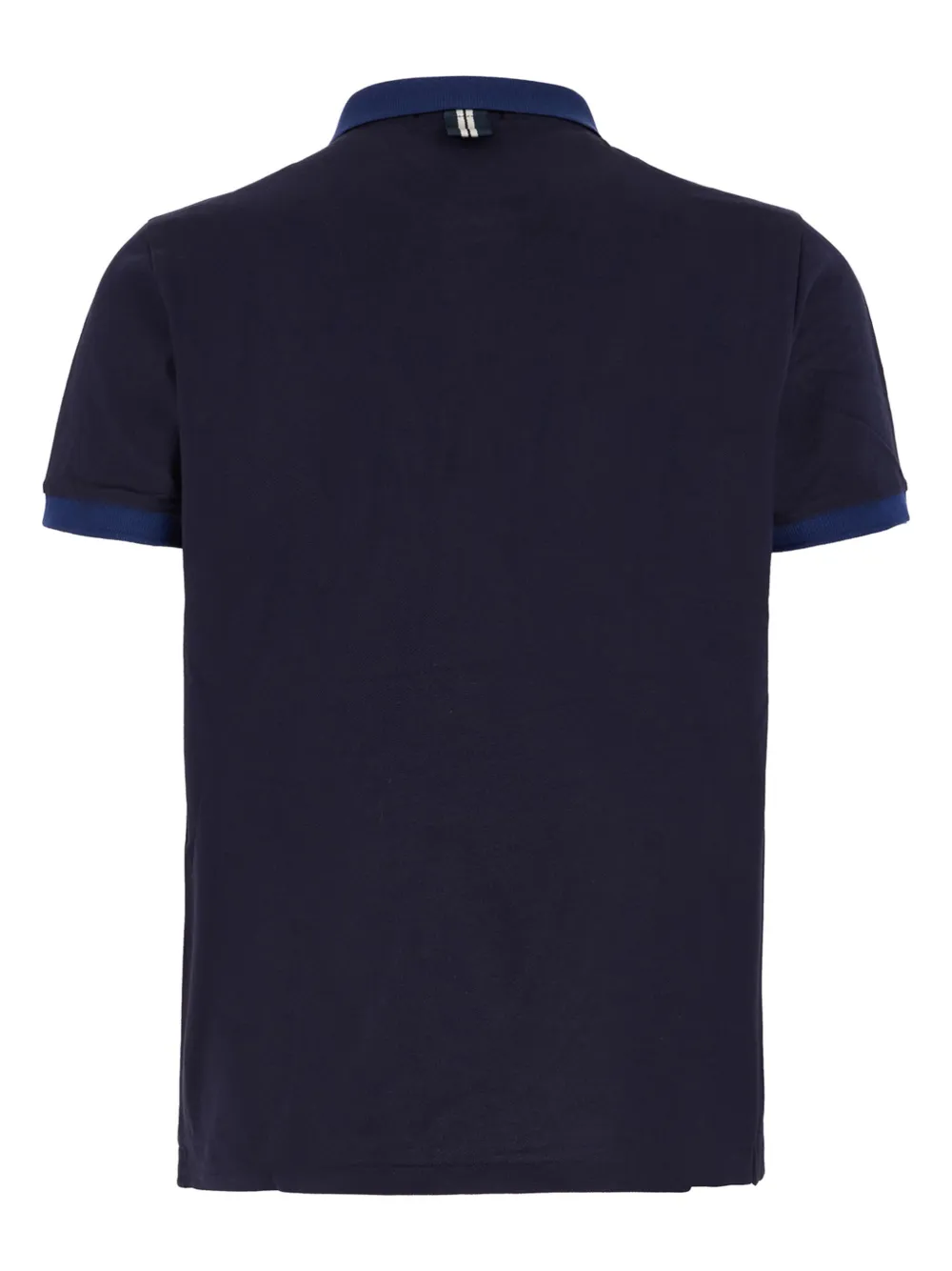 FeFè logo-embroidered polo shirt - Blauw