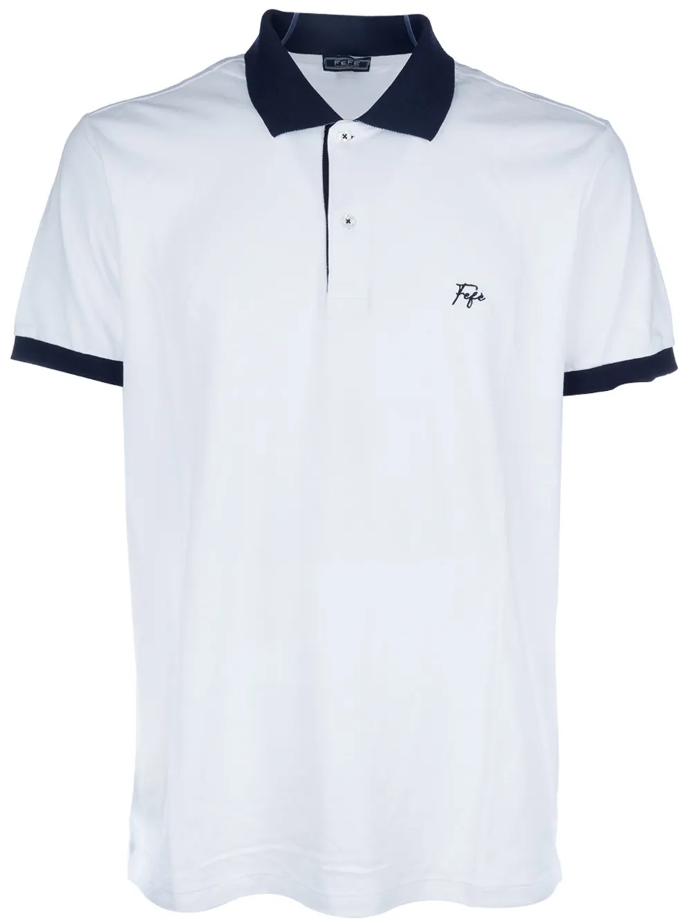 FeFè logo-embroidered polo shirt